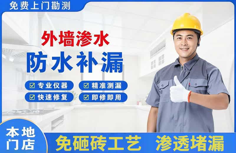 新龙外墙渗水维修